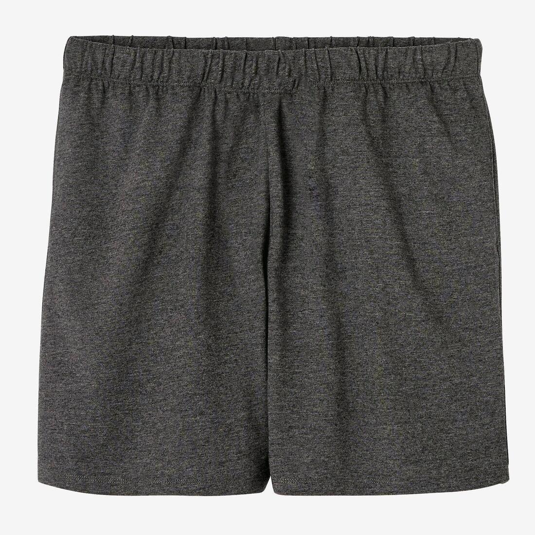 DOMYOS - Men's Fitness Shorts 100, GREY