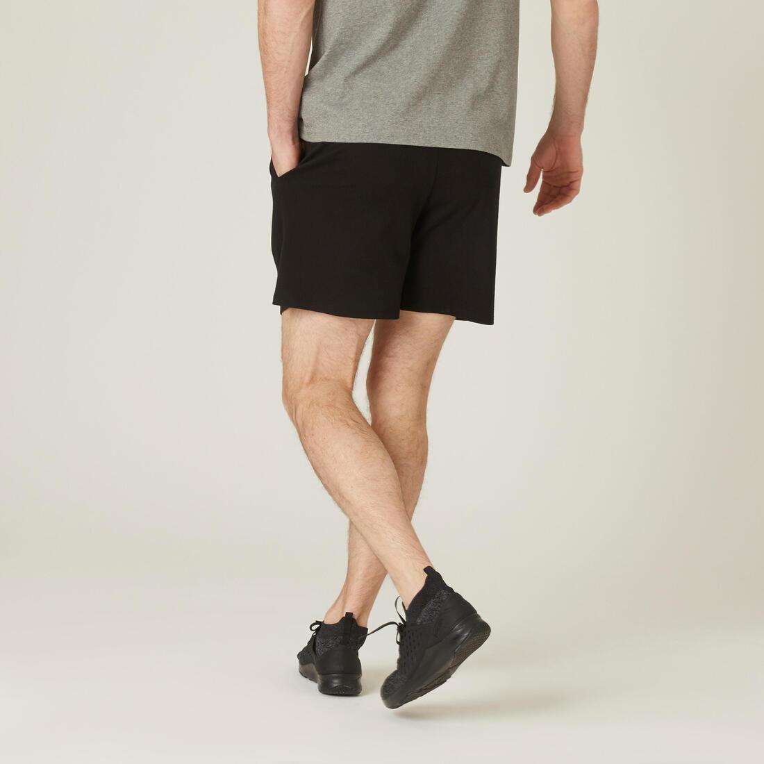 Men's Fitness Shorts 100, grey, , large image number 13