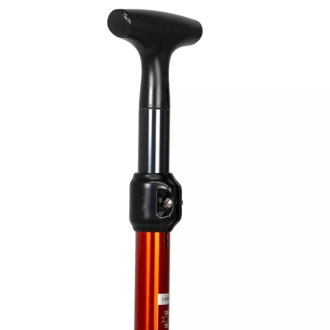 PAPAYA ORANGE Canoe Paddle Single 100 adjustable alu 130/150 cm, No Color, large image number 3