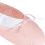 STAREVER - Strapless Leather Full Sole Demi-Pointe Shoes , Quartz Pink
