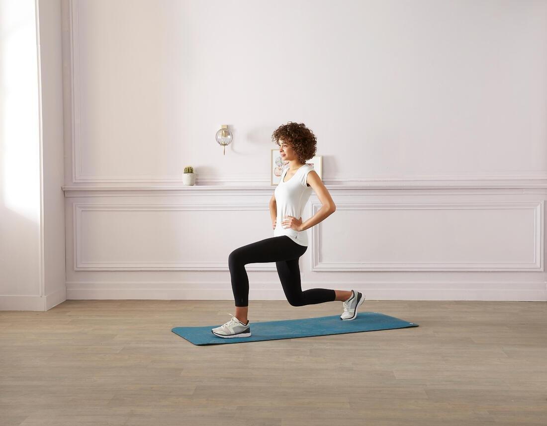 Fitness Maxi Grip Floor Mat Print, Navy, 5401_000, large image number 6