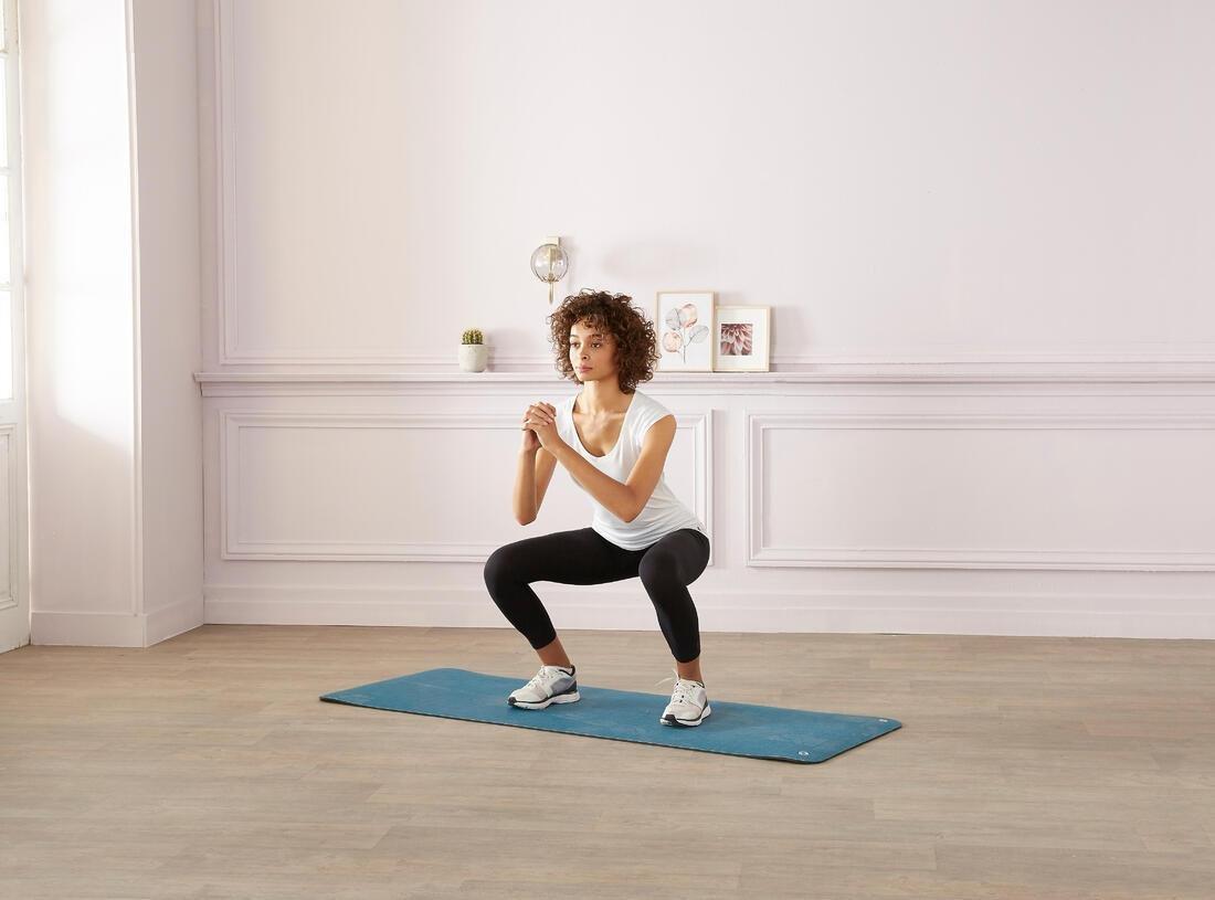 Fitness Maxi Grip Floor Mat Print, Navy, 5401_000, large image number 8