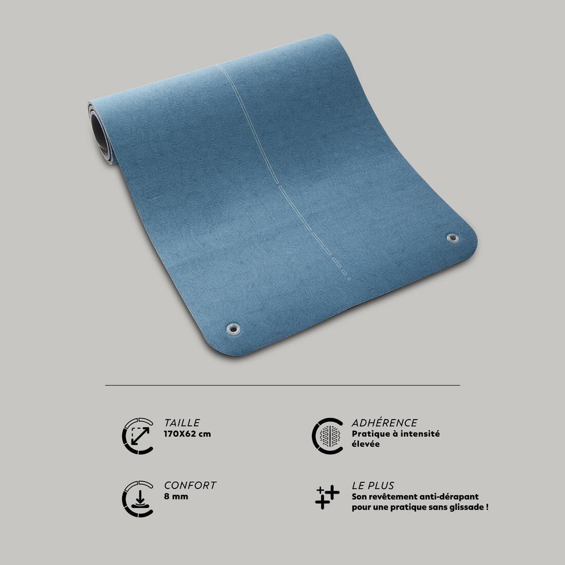 Fitness Maxi Grip Floor Mat Print, Navy, 5401_000, large image number 12