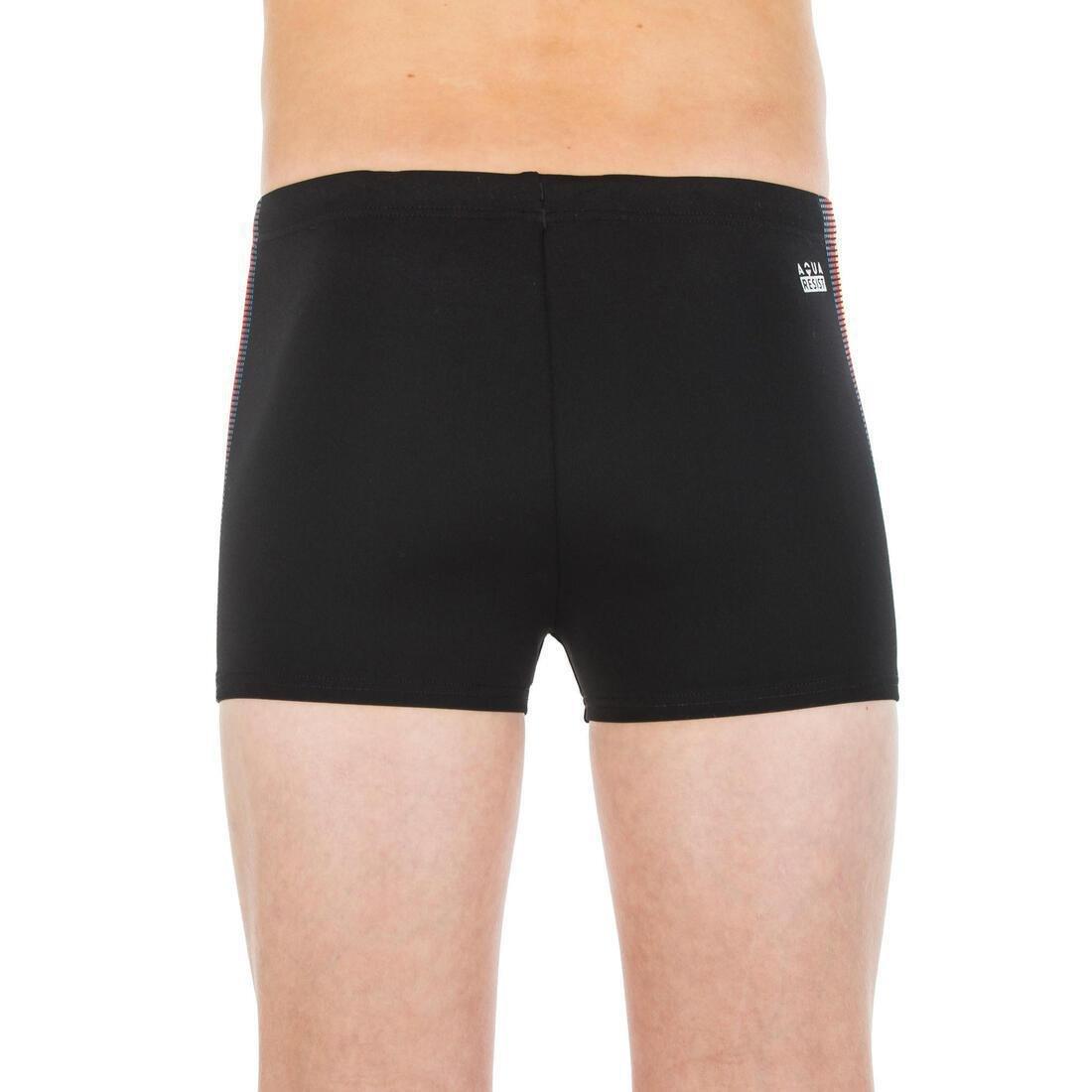 Boys Fitib Swimming Boxer Shorts, Black, , large image number 14