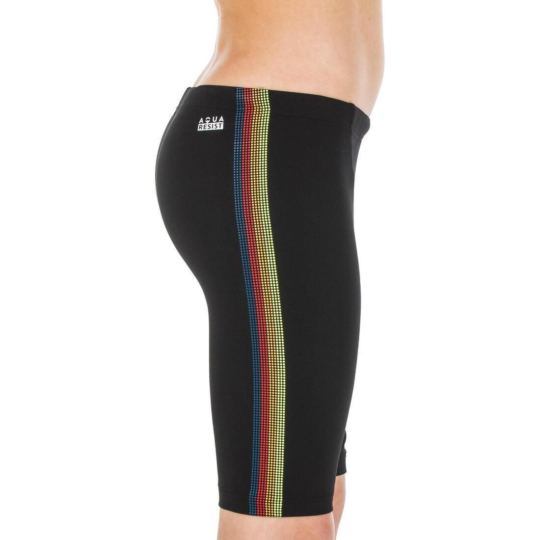 Boys Fiti Swimming Jammers, Black, , large image number 1