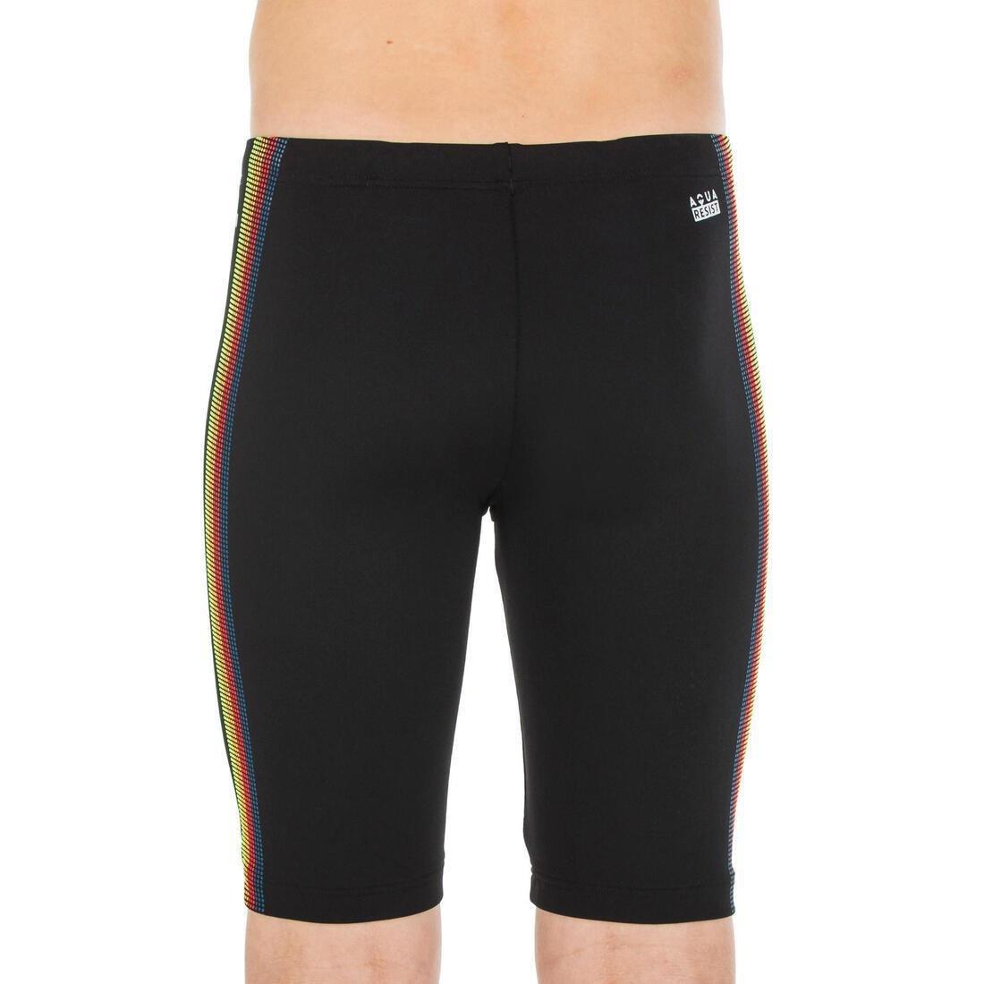 Boys Fiti Swimming Jammers, Black, , large image number 10