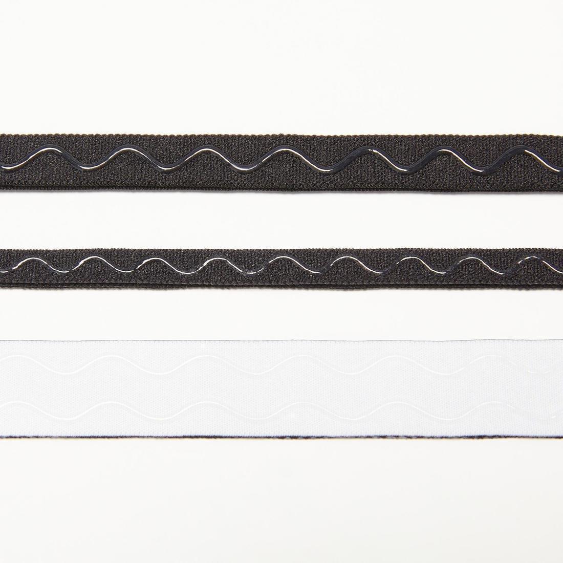 Fitness Cardio Training Hair Scrunchy Tri-Pack, Black, No Color, large image number 13