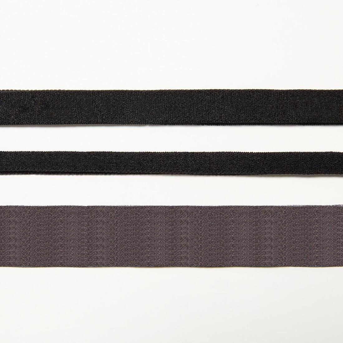Fitness Cardio Training Hair Scrunchy Tri-Pack -  Print, Black, No Color, large image number 4
