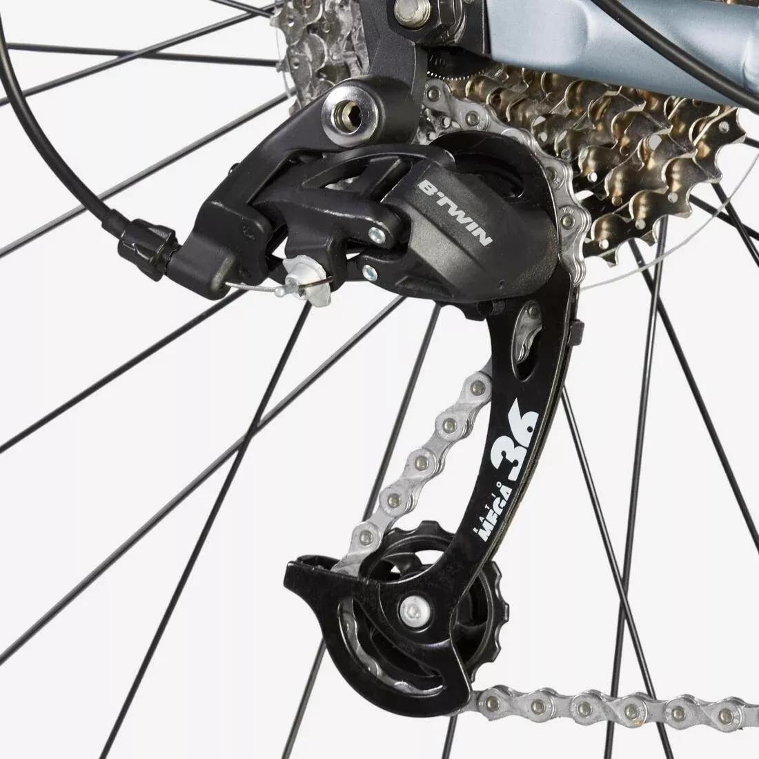 Long Distance Step-Through City Bike - 500, Grey, No Color, large image number 3