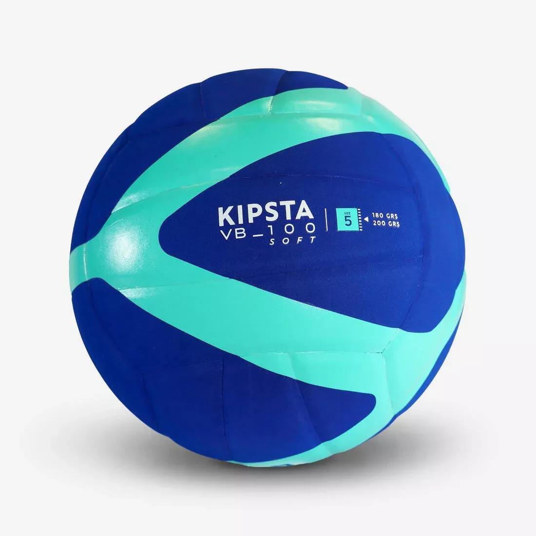 180-200 G Volleyball For V100 Soft, Blue, No Color, large image number 0