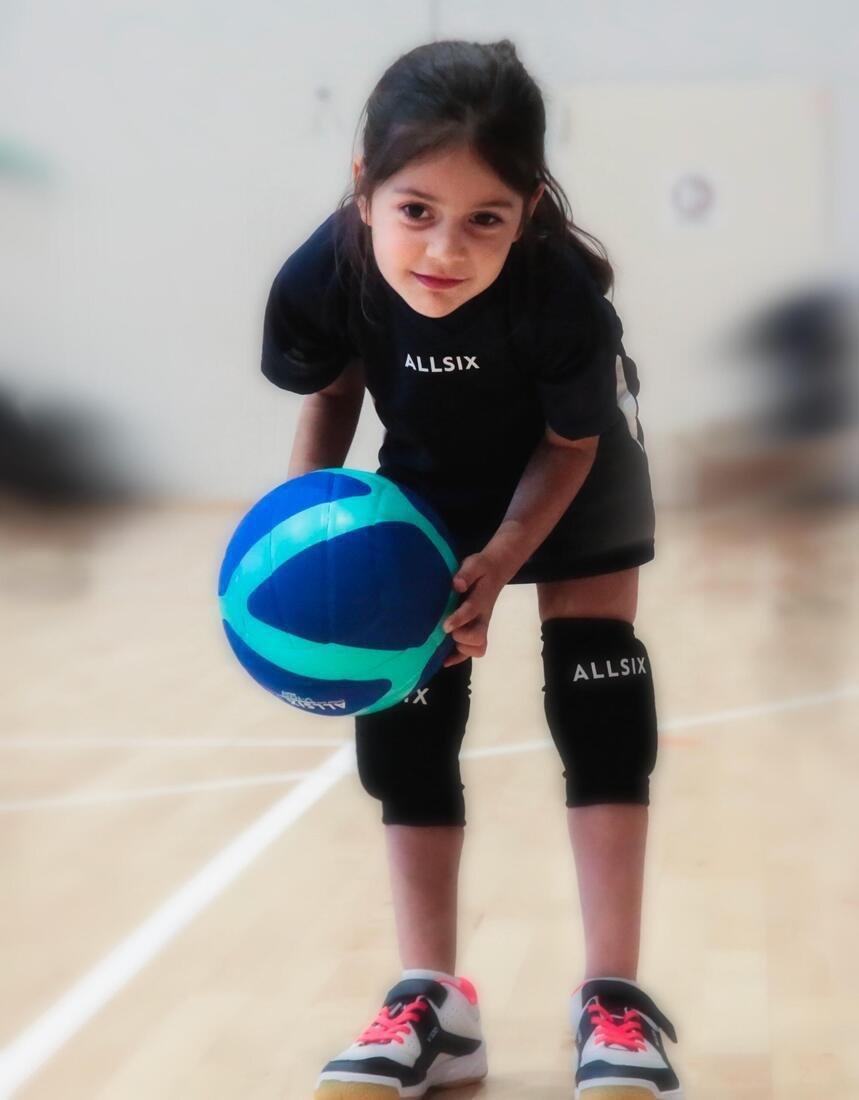 180-200 G Volleyball For V100 Soft, Blue, No Color, large image number 4