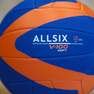 ALLSIX - 230-250 G Volleyball For 10- To -14-Year-Olds V100 Soft, Blue
