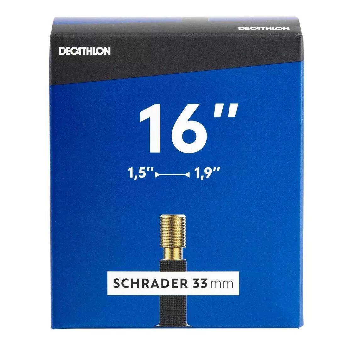 Schrader Valve Inner Tube, No Color, large image number 0