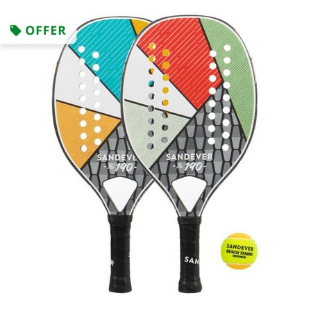 SANDEVER - Beach Tennis Racket Set Btr 190 Ad