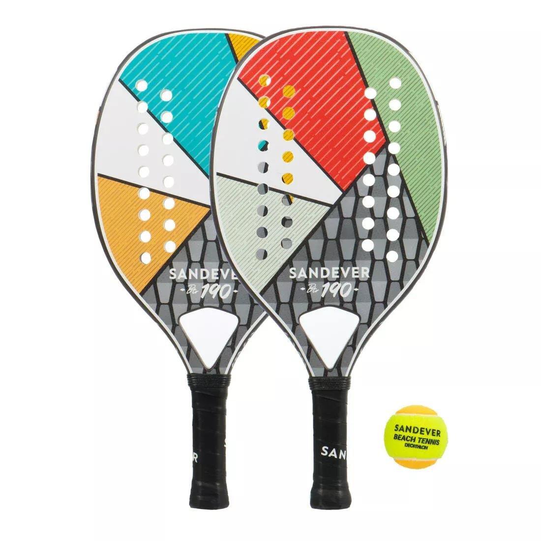 Beach Tennis Racket Set Btr 190 Ad, No Color, large image number 0