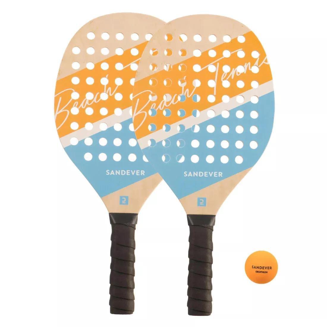 DEFAULT Beach Tennis Racket Set Experience, No Color, large image number 2