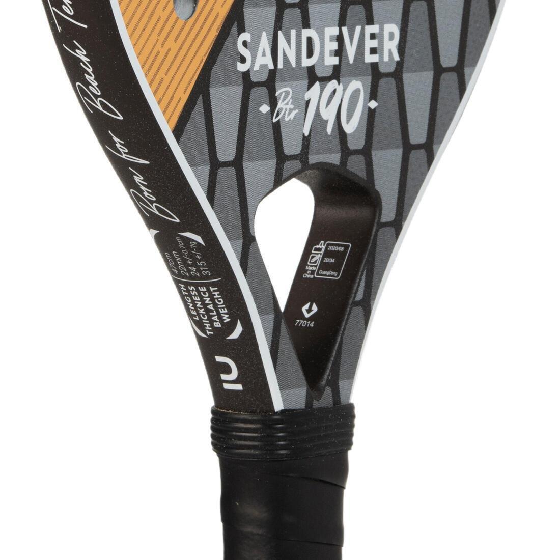 Beach Tennis Racket - Btr 190 Ad, Black, No Color, large image number 4