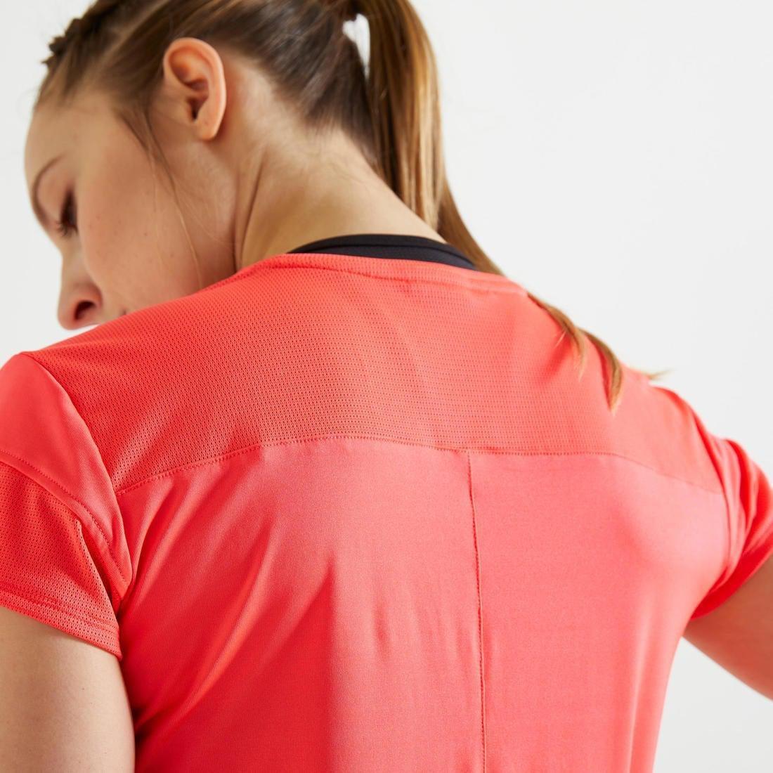 Close-Fitting Fitness T-Shirt - Printed, Blue, No Color, large image number 7