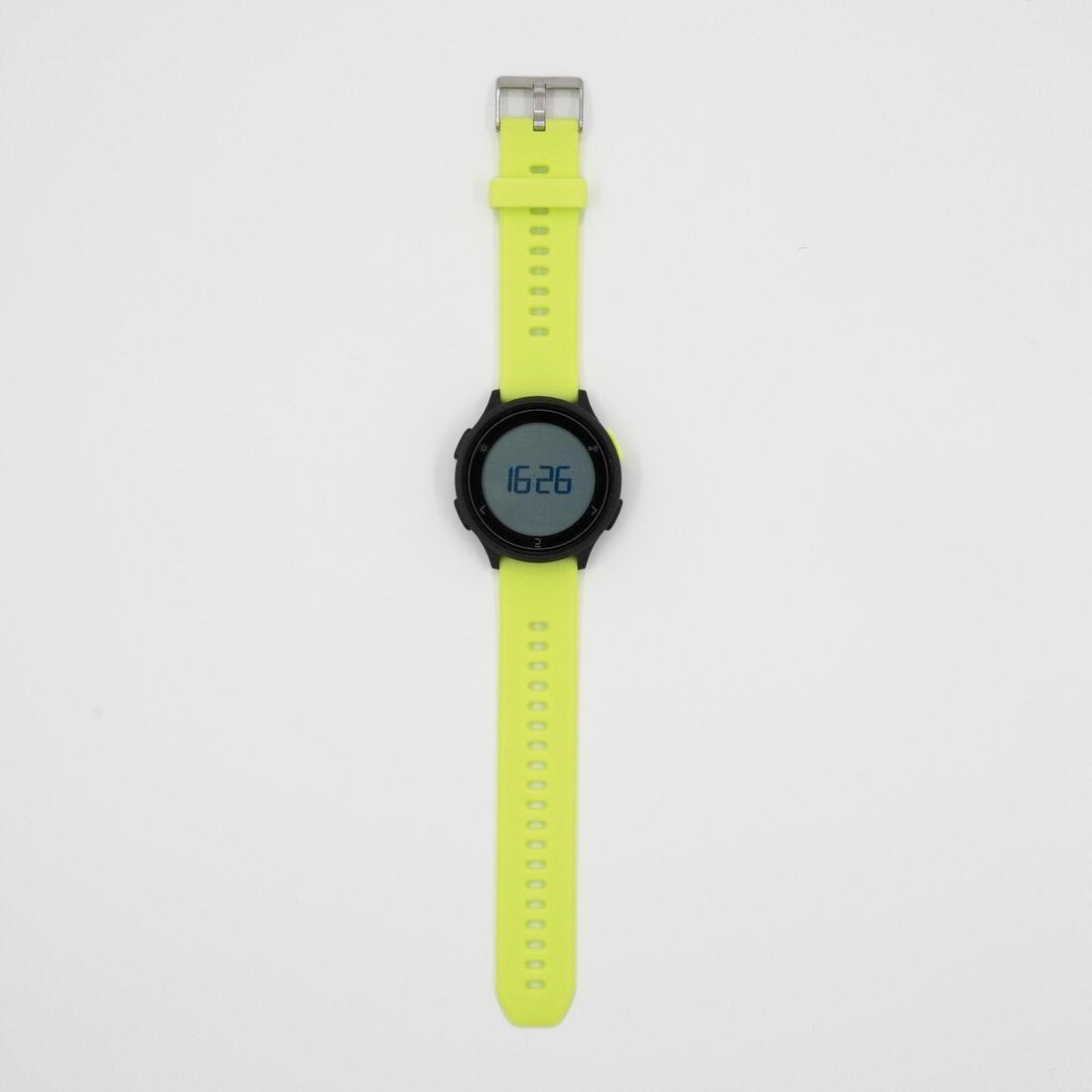 W500M Running stopwatch, fluo neon yellow, No Color, large image number 13