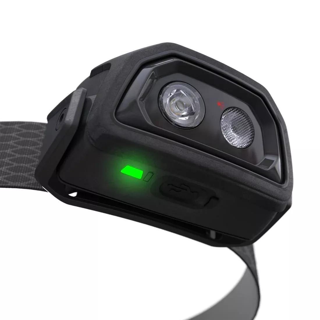 Head Torch Trek 500 Usb, Carbon Grey, No Color, large image number 1