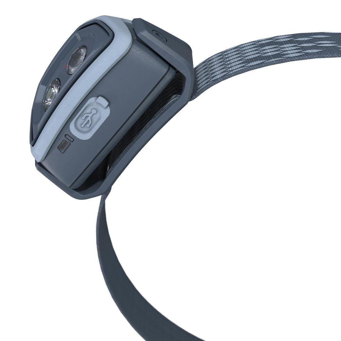 Head Torch Trek 500 Usb, Blue Grey, No Color, large image number 3