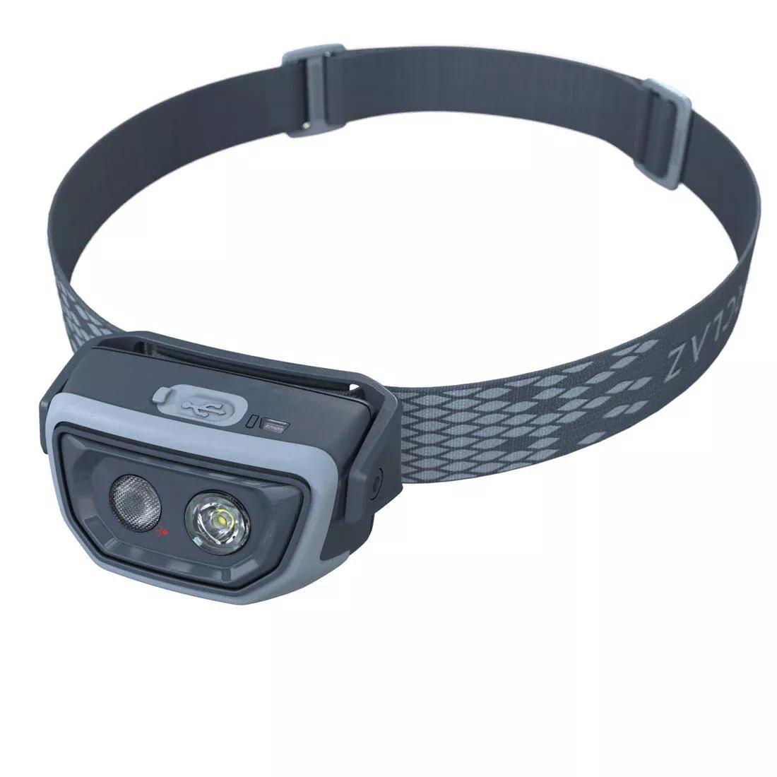 Head Torch - Trek 500 USB, Blue Grey, No Color, large image number 7