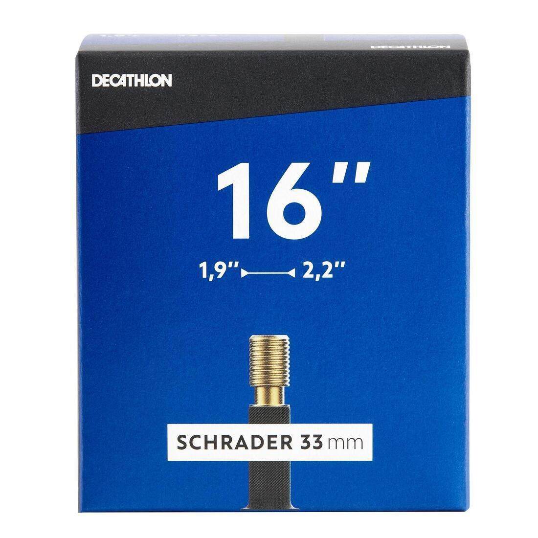 16" x 1.90 to 2.20 Schrader Valve Inner Tube, 5401_000, large image number 0
