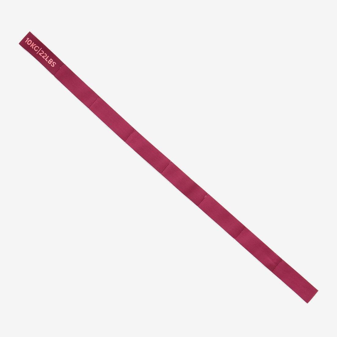 Fitness Fabric Resistance Band, Purple, No Color, large image number 2
