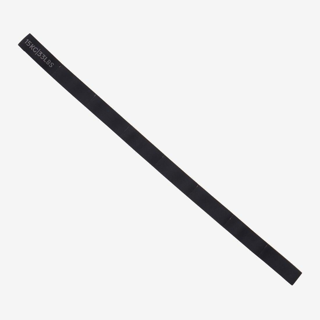 Gym Stretching Hard Elastiband, Black, No Color, large image number 4