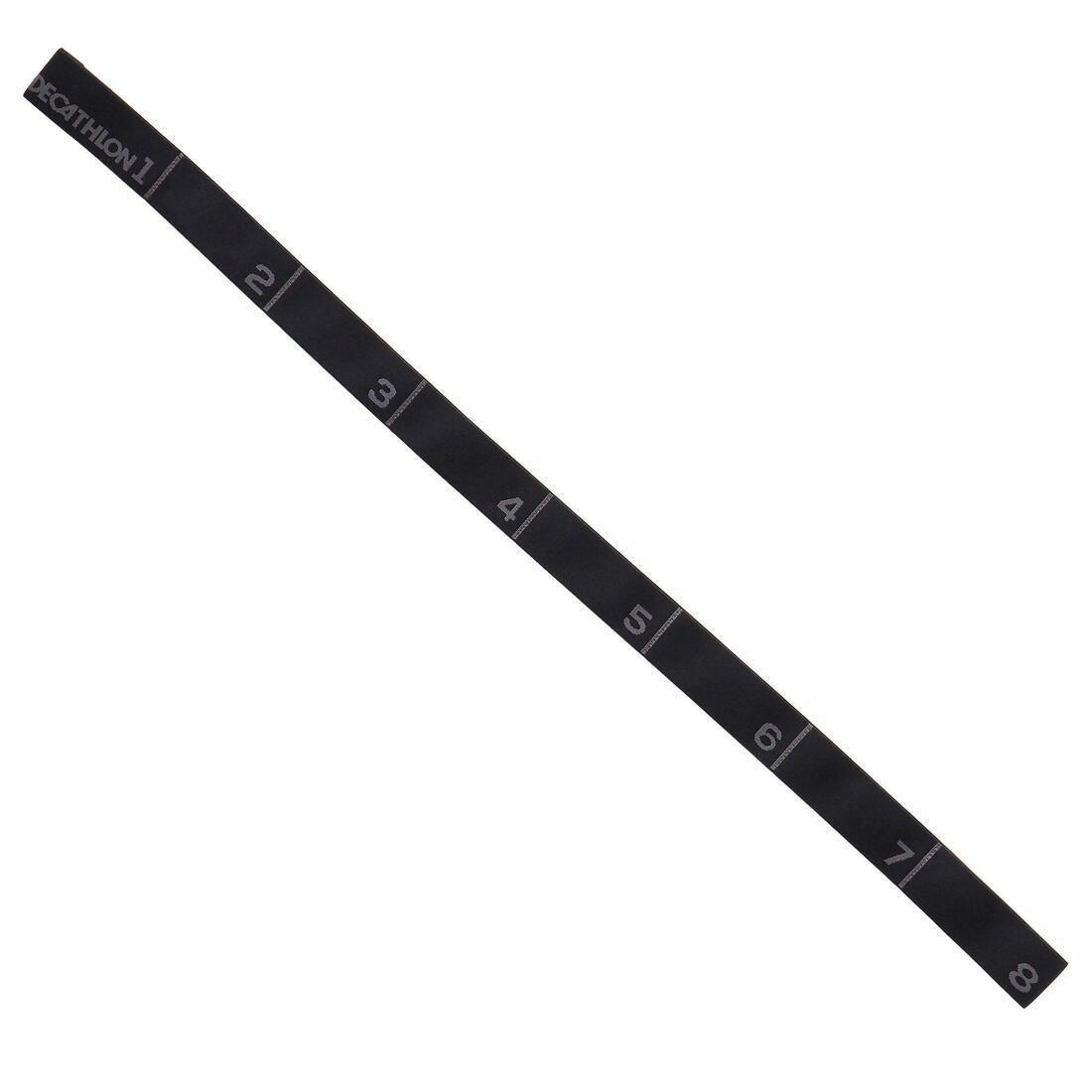 DOMYOS - Gym Stretching Hard Elastiband, Black