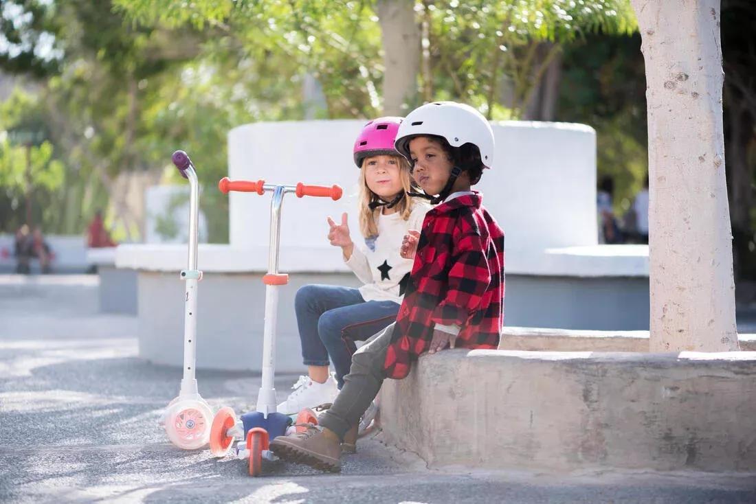 B1 500 Kids' Scooter, White, No Color, large image number 3