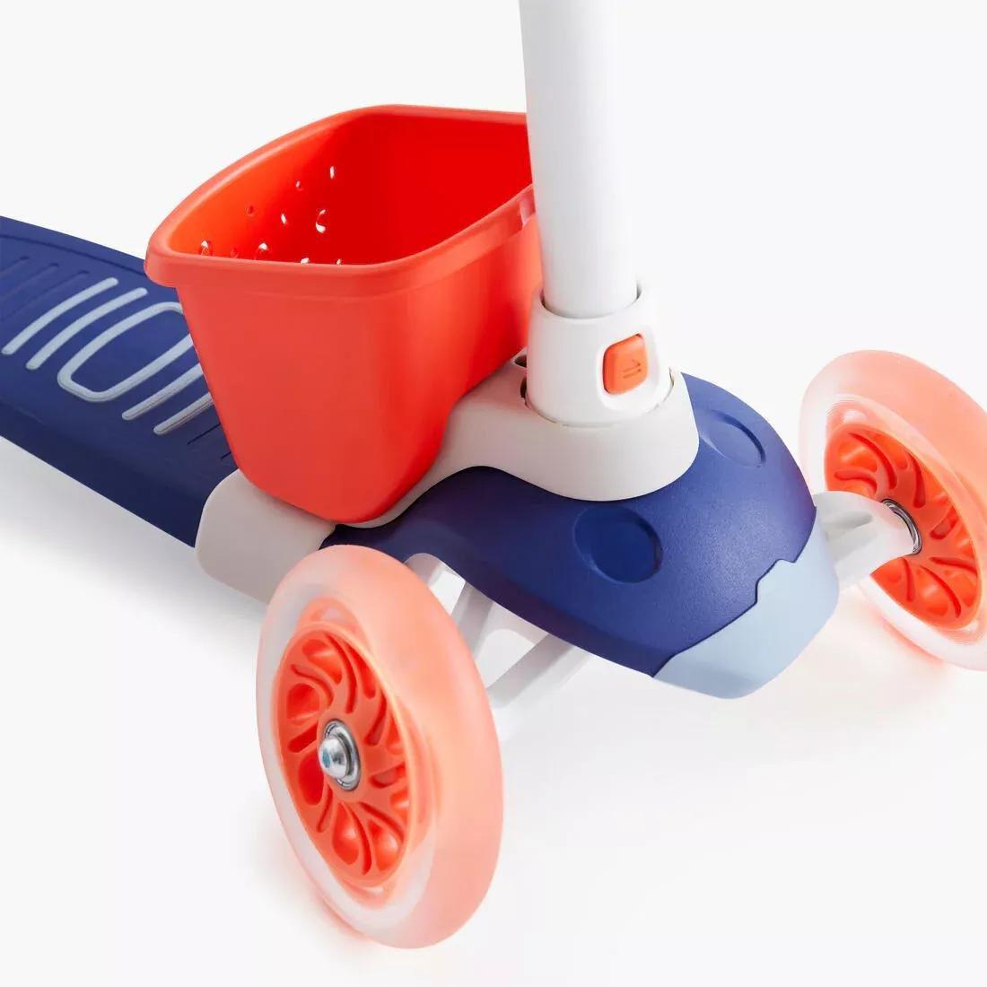 B1 500 Kids' Scooter, White, No Color, large image number 6