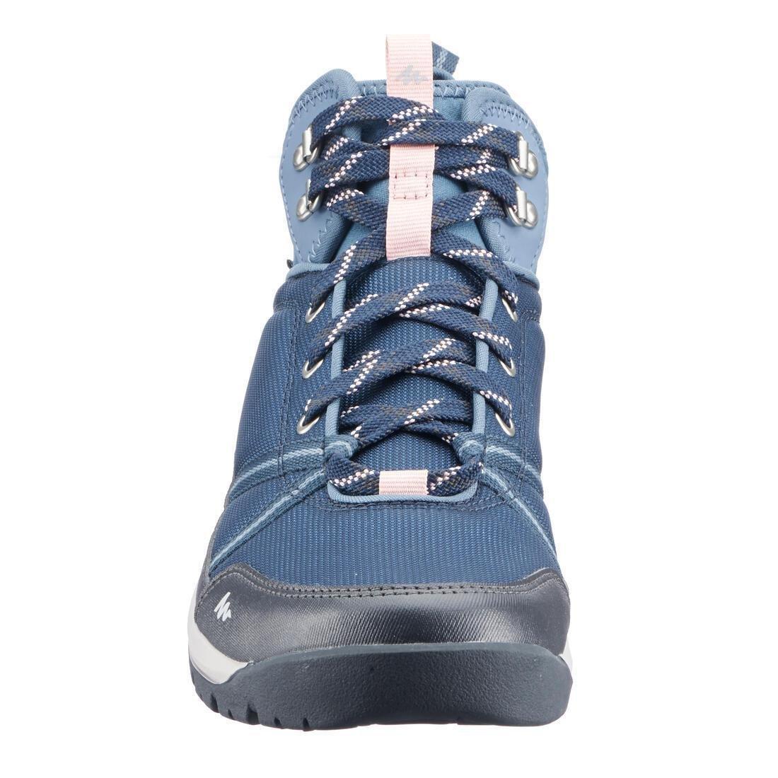 Women Waterproof Hiking Boots - Nh100 Mid Wp, Grey, , large image number 5