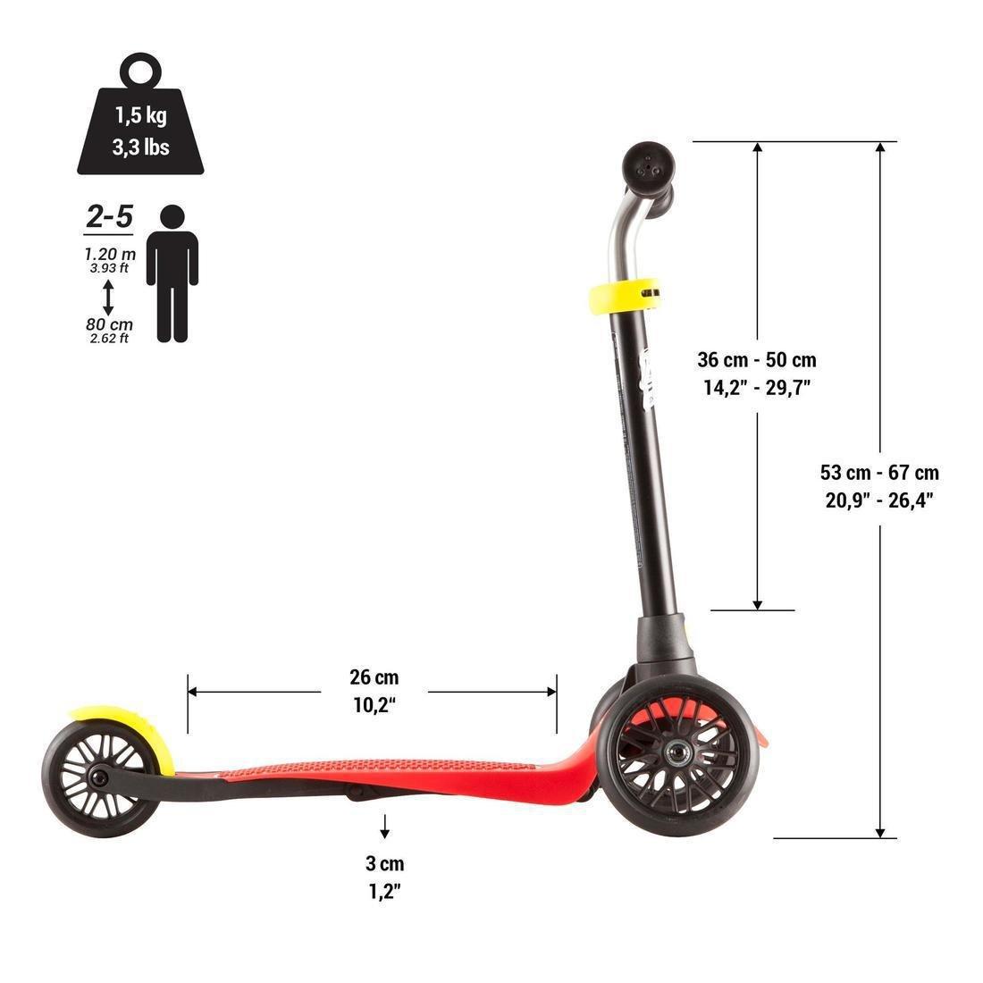 B1 Kids' Scooter Frame, Black, No Color, large image number 8