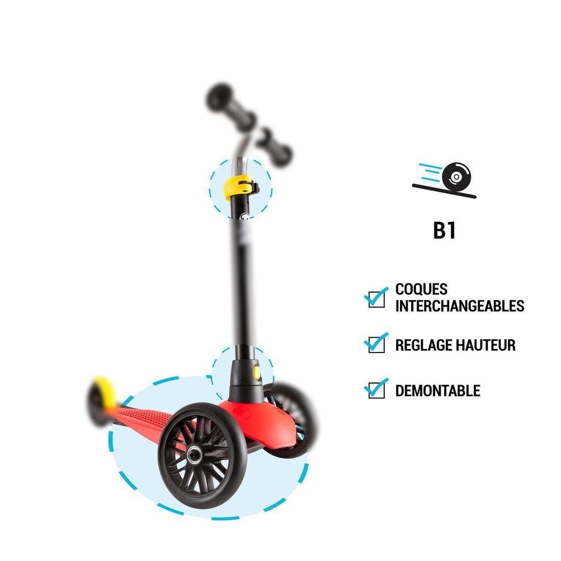 B1 Kids' Scooter Frame, Black, No Color, large image number 9