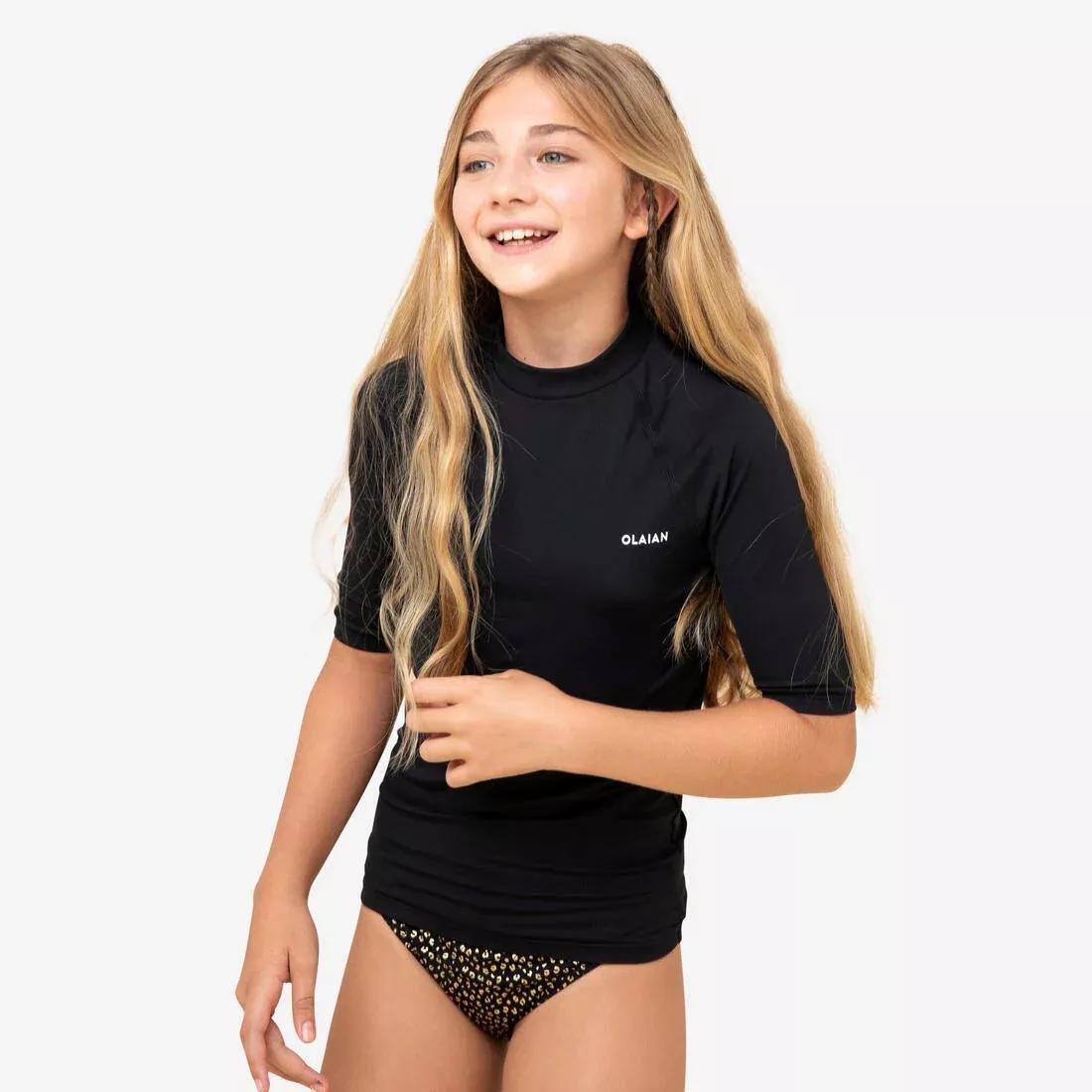 FLUO ULTRA PINK Kids' UV Protection Sun Top - Coral, , large image number 9