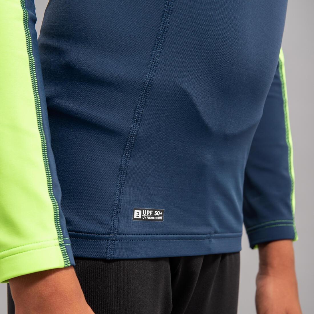 Kids Boys Long Sleeve Sun Top, Black, , large image number 7