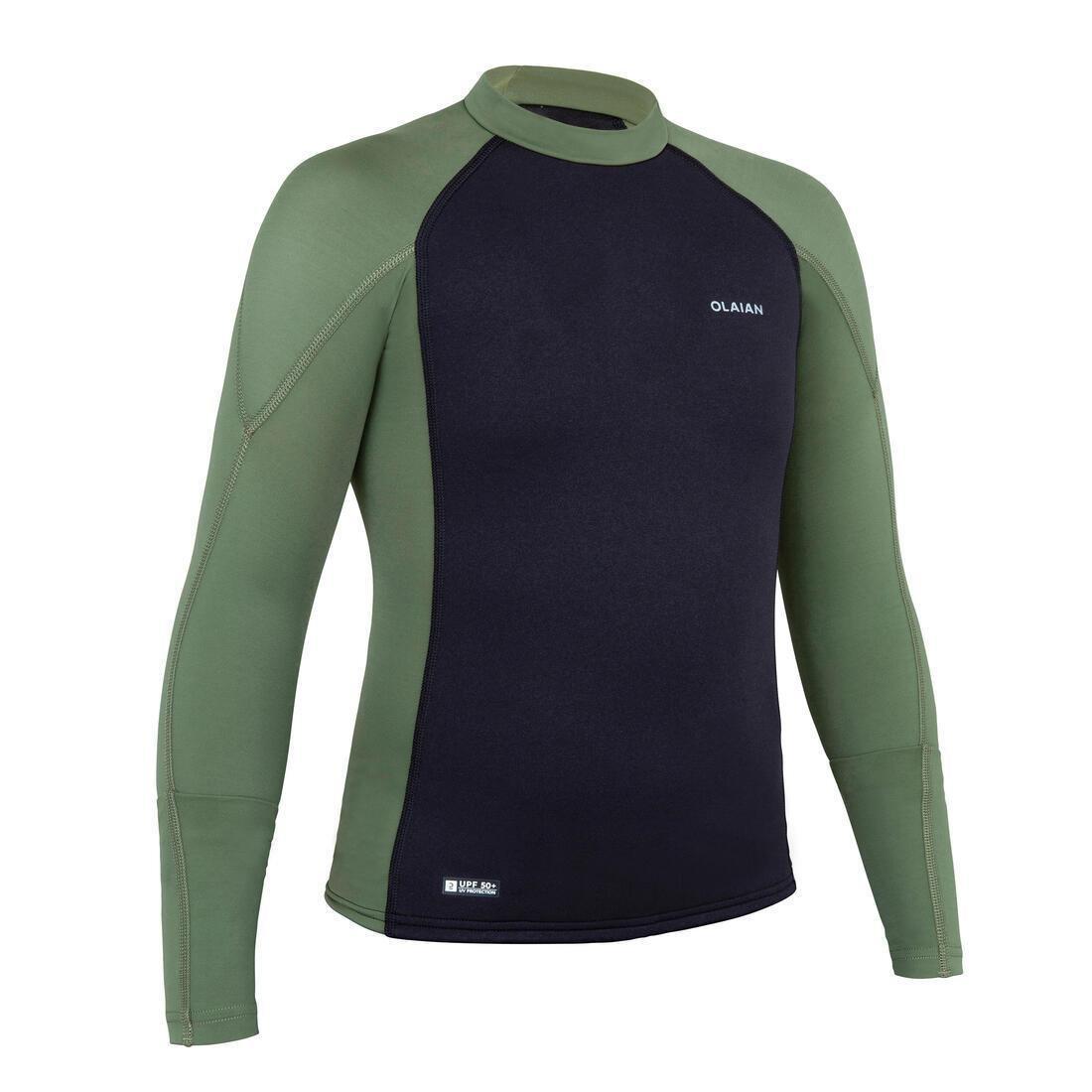 OLAIAN - Kids Boys Long Sleeve Rash Vest - Neo 900, Green