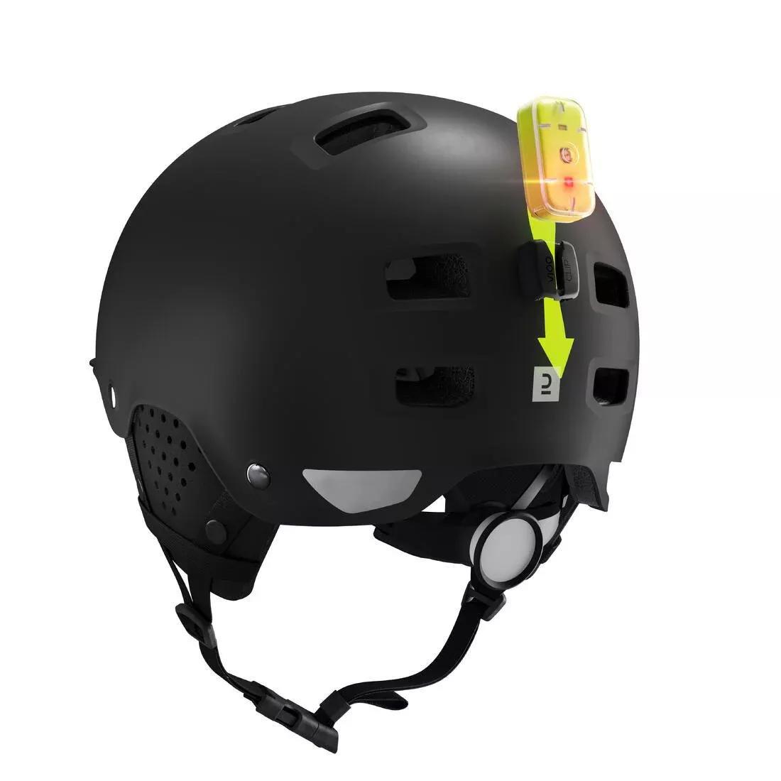 Bowl City Cycling Helmet - 500, Black, No Color, large image number 4