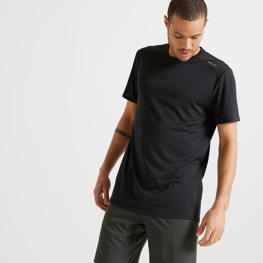 Technical Fitness T-Shirt 100 - Mottled, Black, , large image number 8