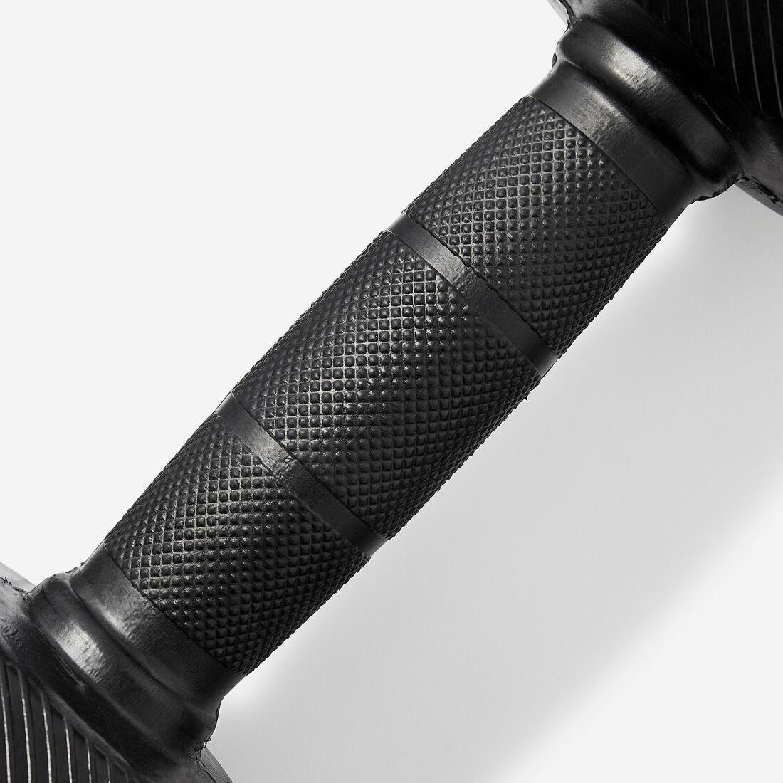 10 Kg Cross Training And Weight Training Hexagonal Dumbbell, Black, No Color, large image number 4