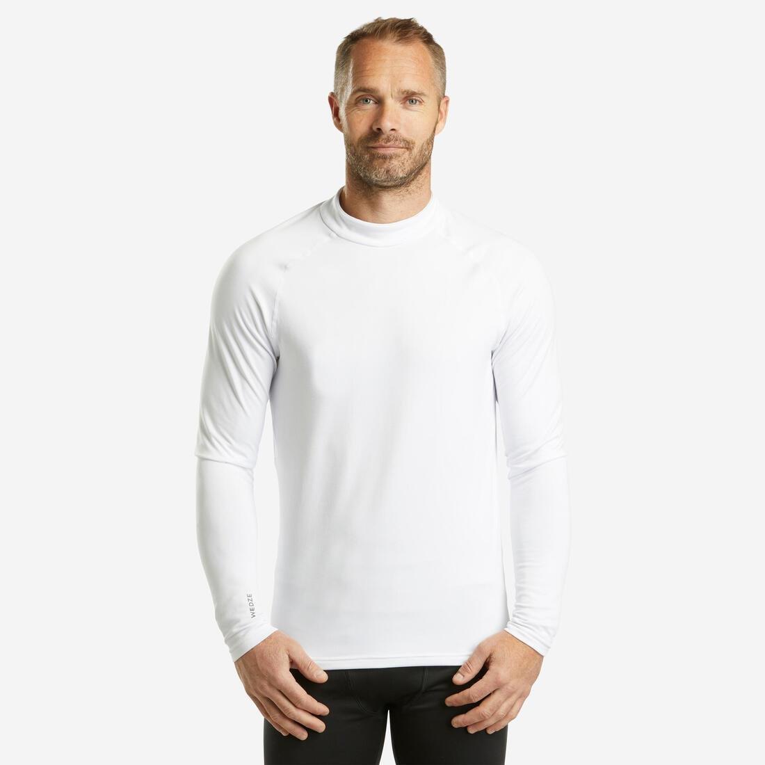 Men Ski Base Layer Top - Bl 500, Green, , large image number 1