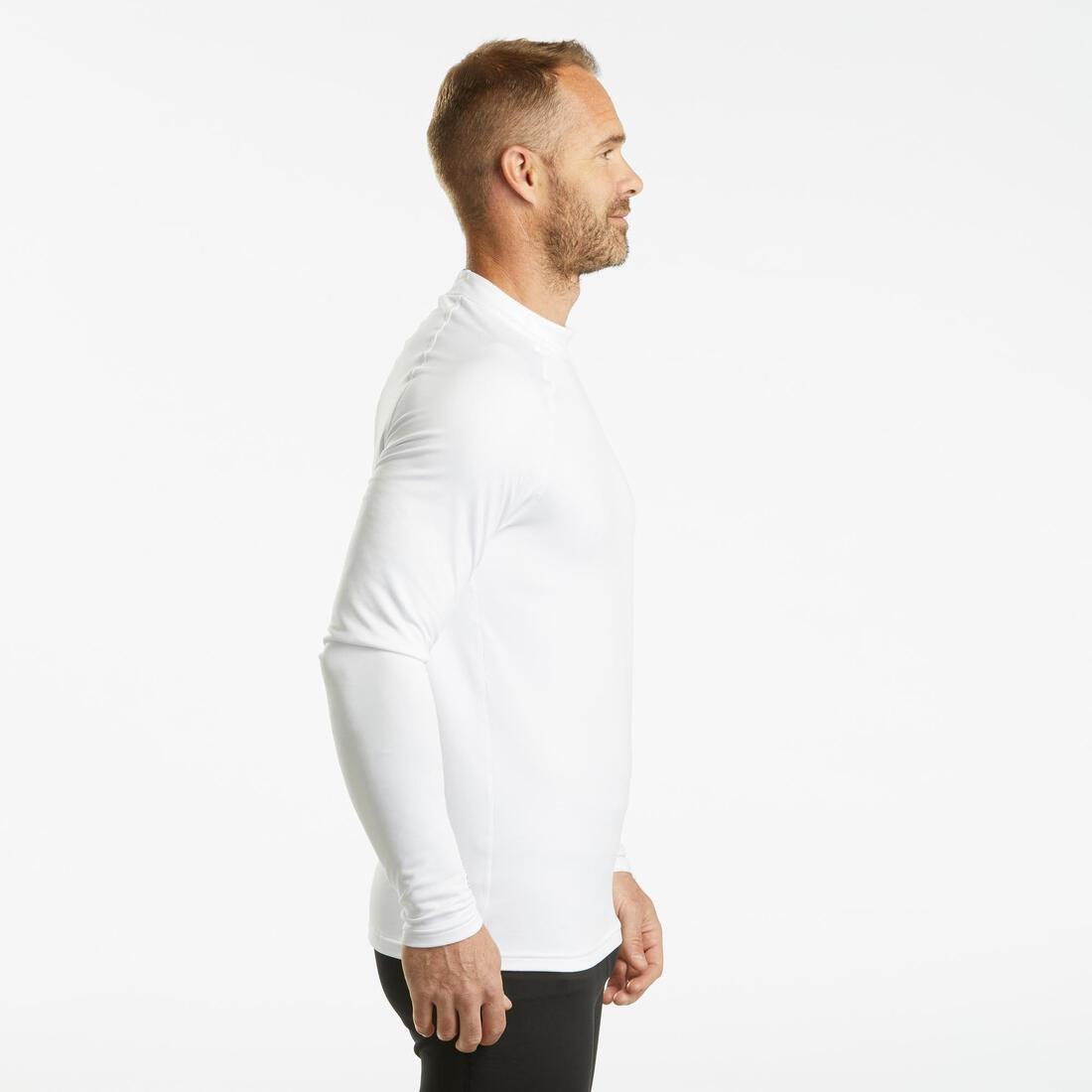 Men Ski Base Layer Top - Bl 500, Green, , large image number 12