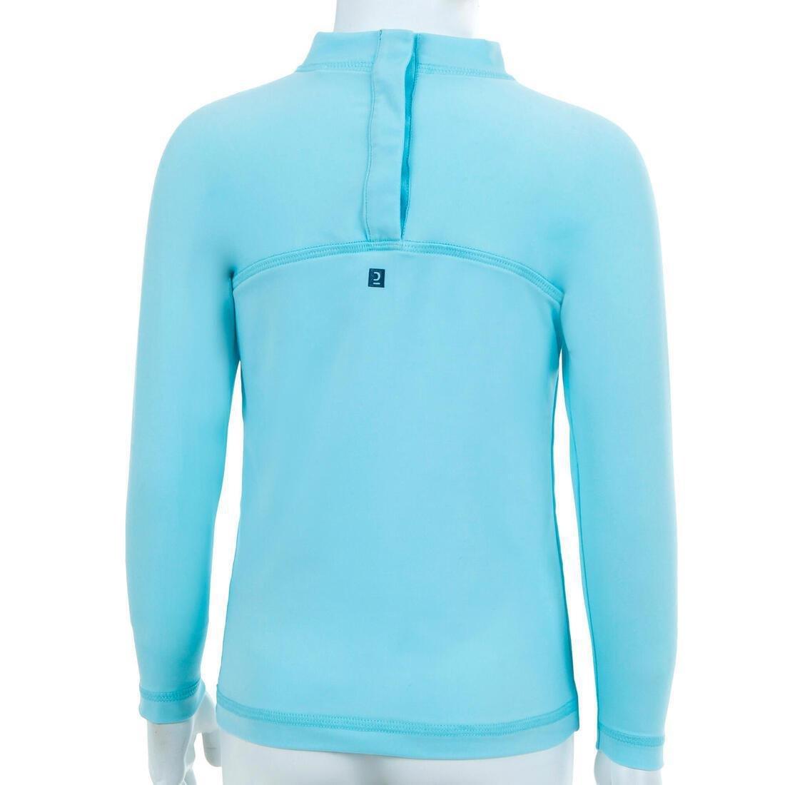 Baby Long Sleeve Uv-Protection T-Shirt, Ice Blue, , large image number 5