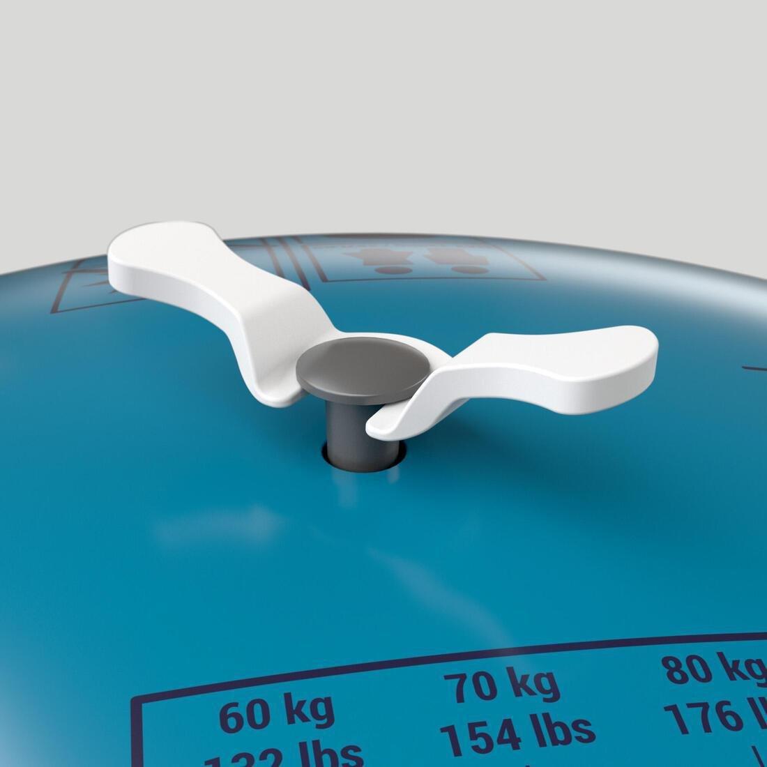 Drable Fitness Gym Ball Deep Petrol Blue, No Color, medium