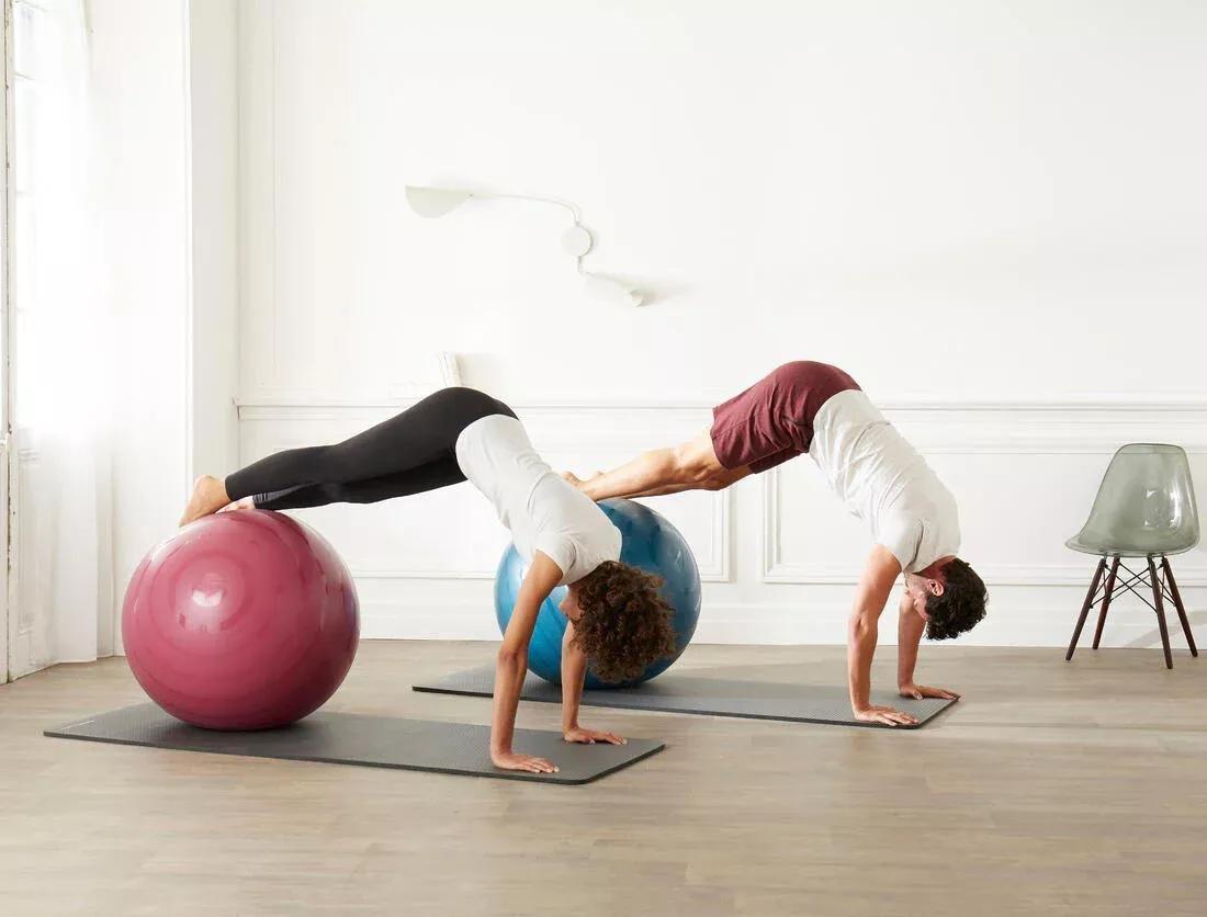 Durable Fitness Gym Ball Deep Petrol Blue, No Color, medium