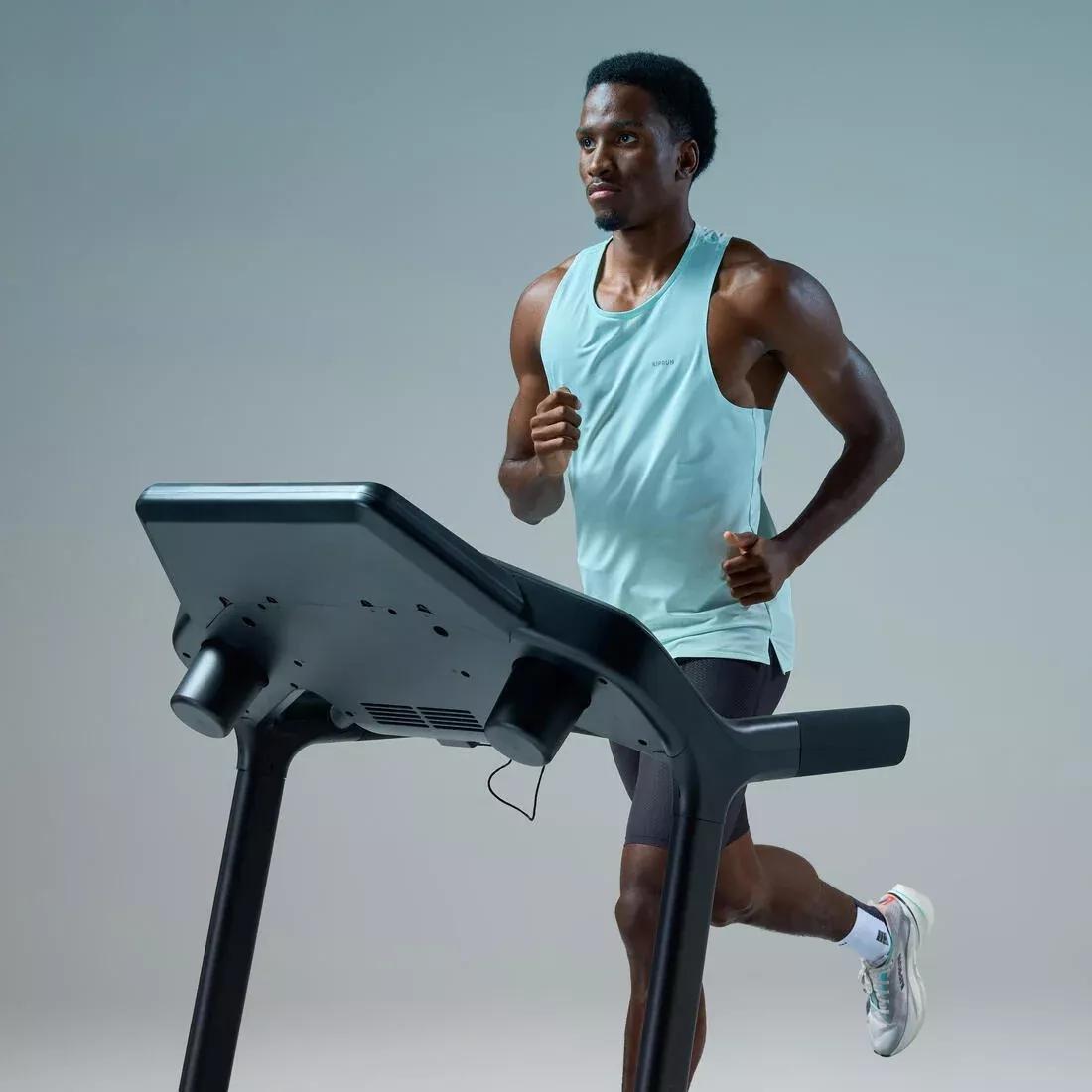 Folding Treadmill 22 km/H Challenge Run - With Decathlon Warranty, Black, No Color, large image number 6