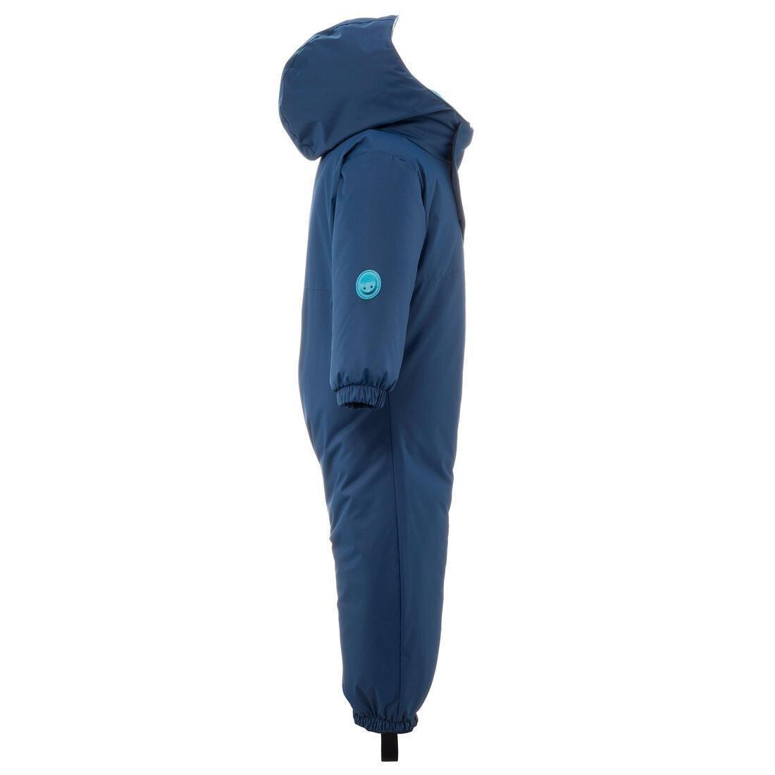 Baby Ski Suit - Warm Lugiklip, Blue, , large image number 2
