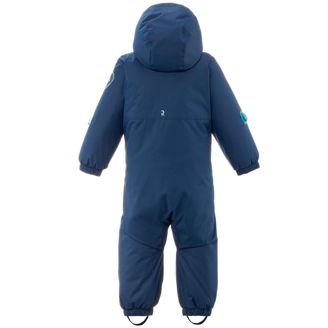 Baby Ski Suit - Warm Lugiklip, Blue, , large image number 3