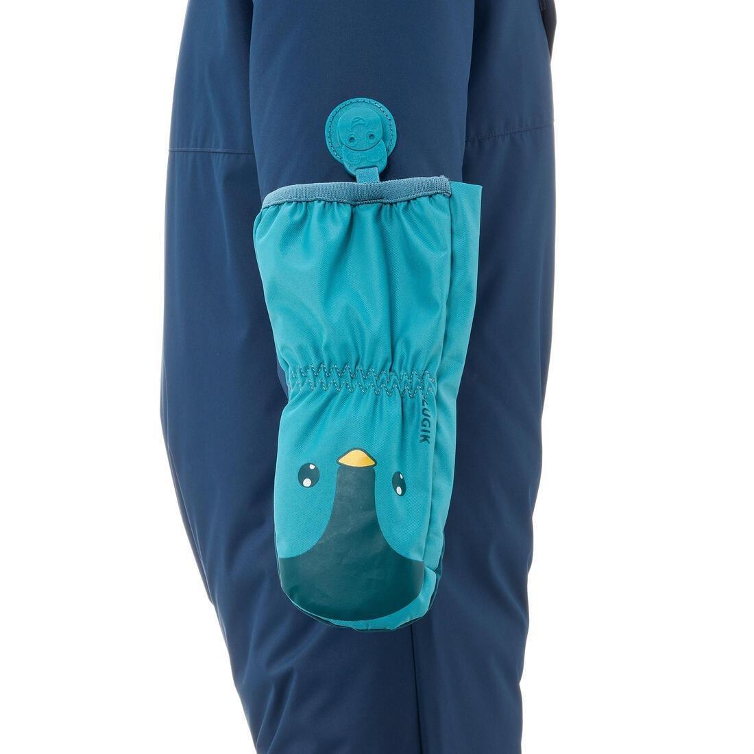 Baby Ski Suit - Warm Lugiklip, Blue, , large image number 8